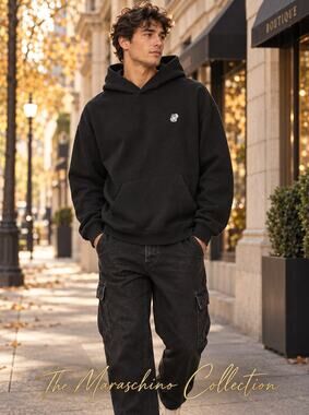 Bored Ape Yacht Club Black Hoodie Yuga Labs NFT Streetwear BAYC Men's Size Large